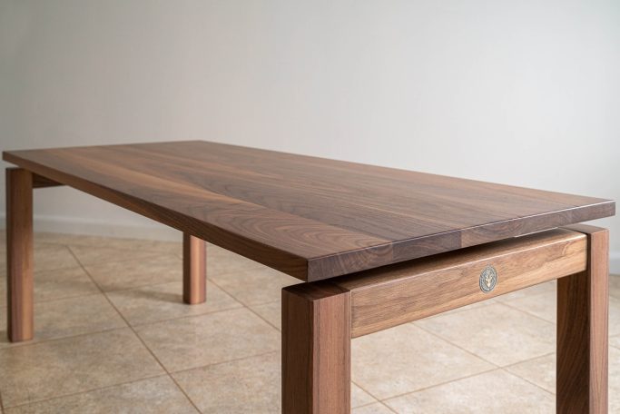 Walnut coffee table