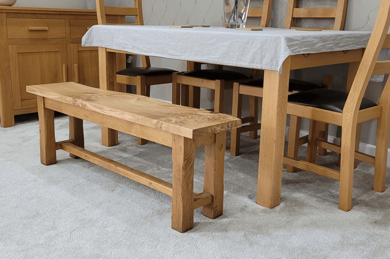 English Oak Rustic bench